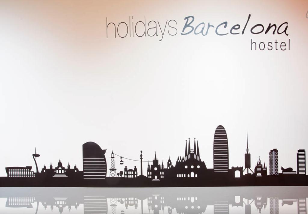 Holidaysbcn Hostel บาร์เซโลนา ภายนอก รูปภาพ